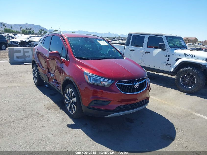 2022 Buick Encore Awd Preferred VIN: KL4CJESM7NB512531 Lot: 40612915