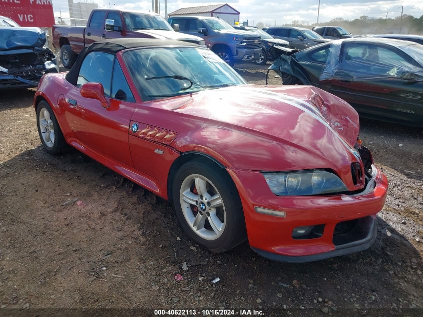 2002 BMW Z3 2.5I VIN: 4USCN33492LM06949 Lot: 40622113