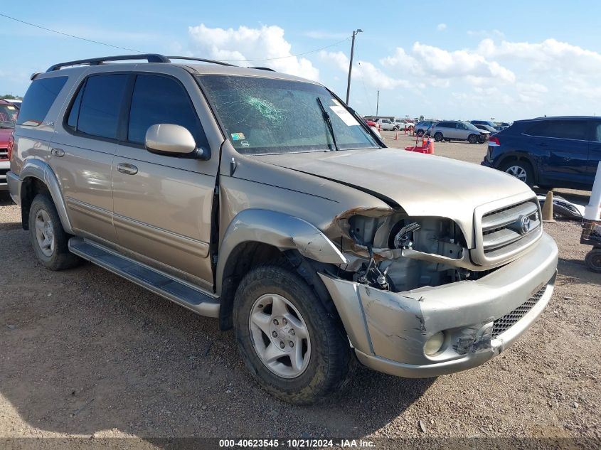 2002 Toyota Sequoia Sr5 VIN: 5TDZT34AX2S064498 Lot: 40623545