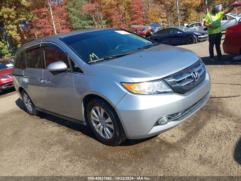 2017 Honda Odyssey Ex VIN: 5FNRL5H48HB013627 Lot: 40631562