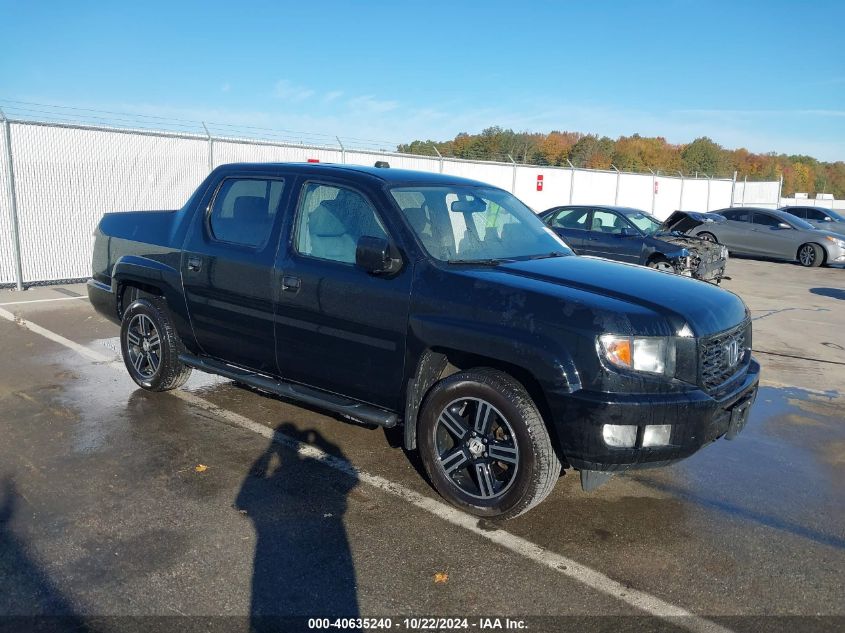 2013 Honda Ridgeline Sport VIN: 5FPYK1F79DB015280 Lot: 40635240