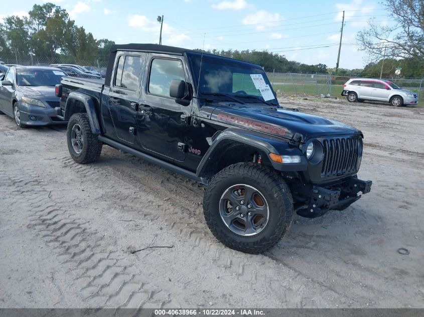 2022 Jeep Gladiator Rubicon 4X4 VIN: 1C6JJTBG5NL111458 Lot: 40638966