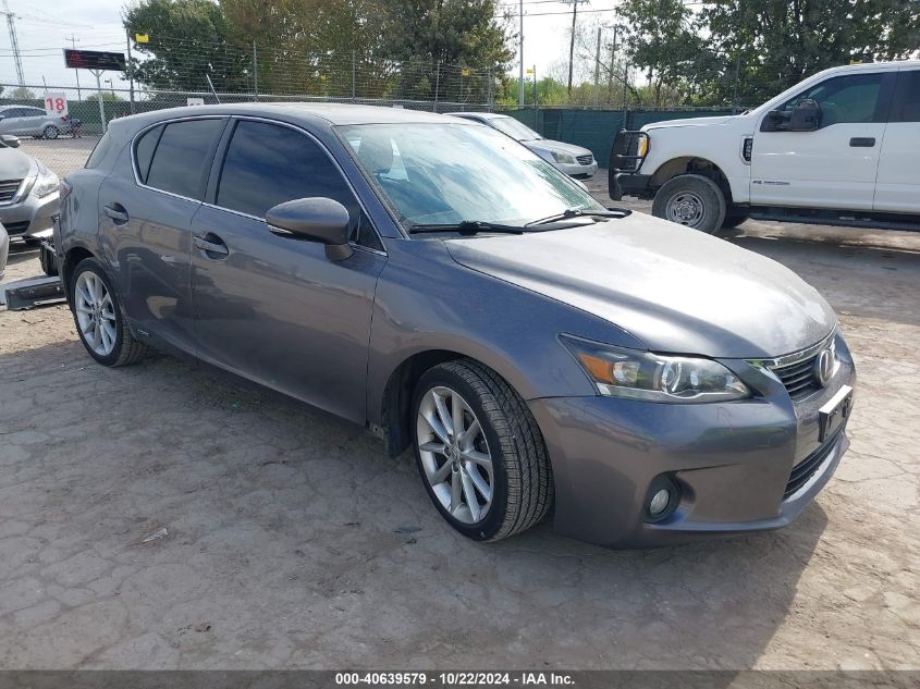 2012 Lexus Ct 200H Premium VIN: JTHKD5BH4C2058987 Lot: 40639579