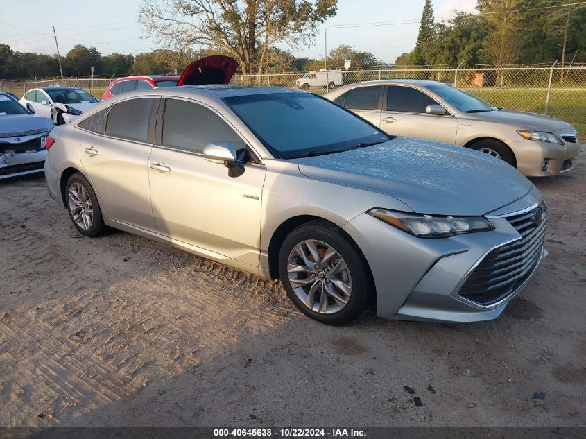 2021 Toyota Avalon Xle Hybrid VIN: 4T1AA1AB6MU005267 Lot: 40645638