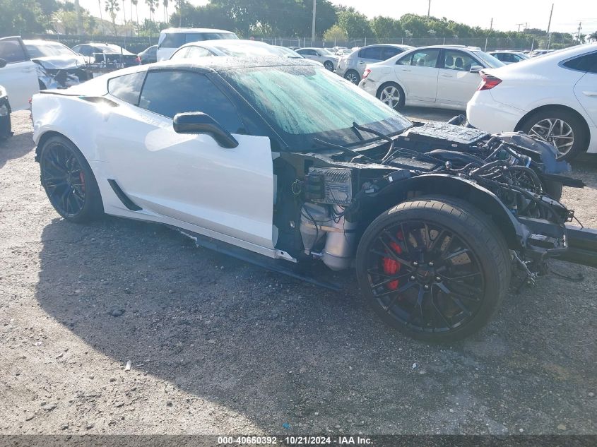 2017 Chevrolet Corvette Z06 2Lz VIN: 1G1YS2D67H5603283 Lot: 40650392