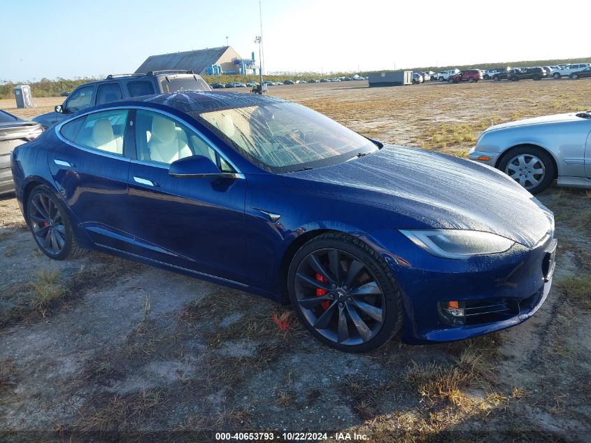 2017 Tesla Model S 100D/60D/75D/90D/P100D VIN: 5YJSA1E45HF205639 Lot: 40653793