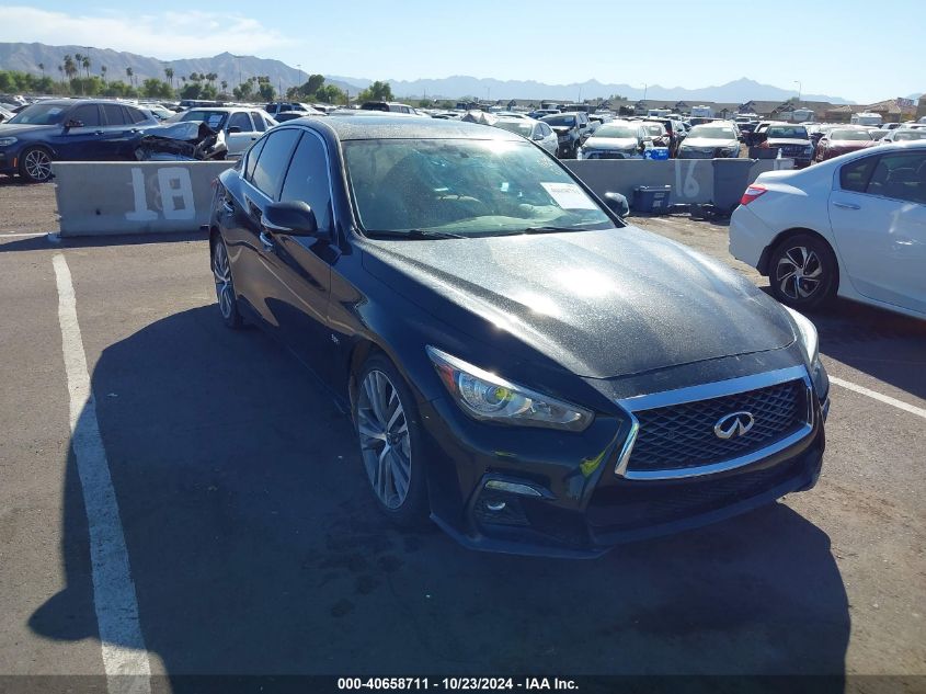 2019 Infiniti Q50 3.0T Sport VIN: JN1EV7AR1KM555342 Lot: 40658711