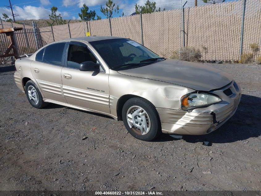 2001 Pontiac Grand Am Se1 VIN: 1G2NF52T91M575320 Lot: 40660822