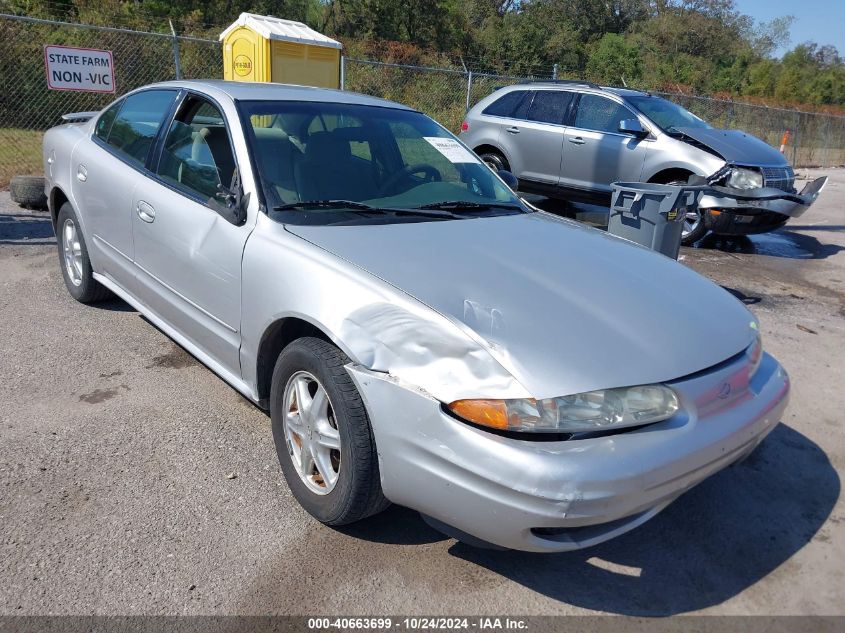 2003 Oldsmobile Alero Gl1 VIN: 1G3NL52F43C258813 Lot: 40663699