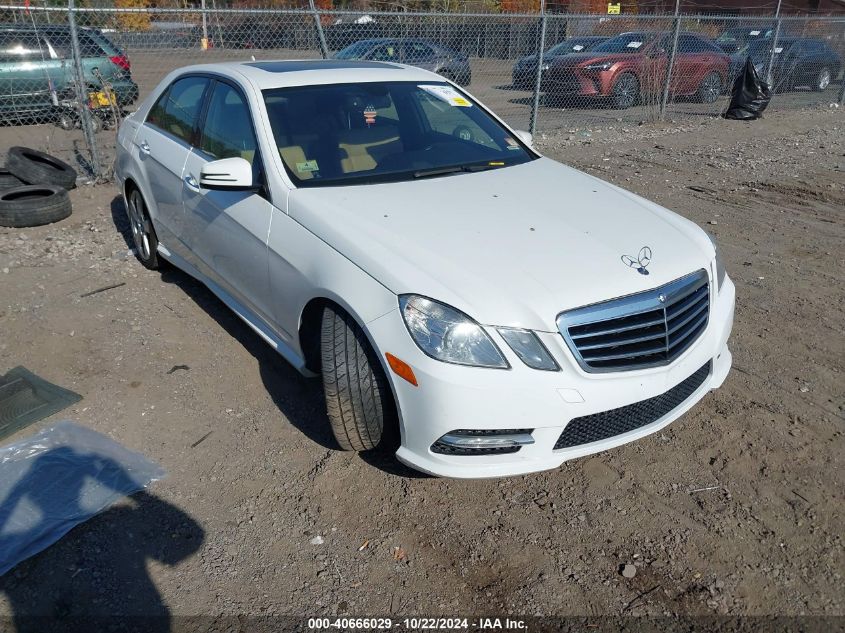 2013 Mercedes-Benz E 350 4Matic VIN: WDDHF8JBXDA752116 Lot: 40666029