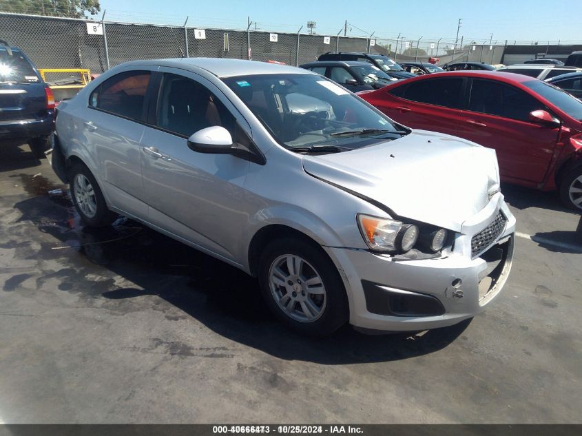 2012 Chevrolet Sonic Cv1 VIN: KL1JJ5AE7CB032162 Lot: 40666473