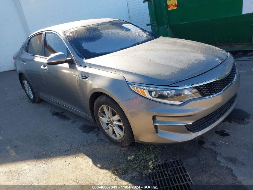 2016 Kia Optima Ex VIN: 5XXGU4L30GG046436 Lot: 40667349