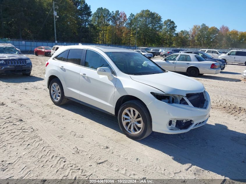 2016 Acura Rdx Acurawatch Plus Pkg VIN: 5J8TB3H38GL006887 Lot: 40670305