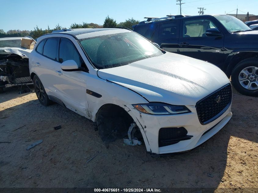 2022 Jaguar F-Pace S P250 Awd Automatic VIN: SADCJ2EX1NA699897 Lot: 40675651