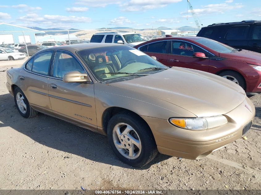 1999 Pontiac Grand Prix Se VIN: 1G2WJ52M9XF277326 Lot: 40676754