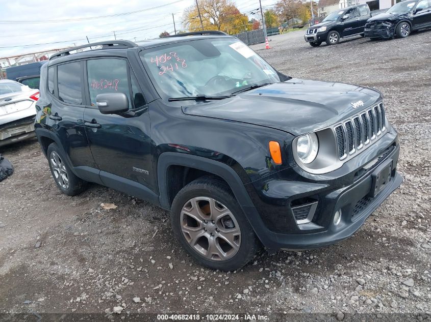 2020 Jeep Renegade Limited 4X4 VIN: ZACNJBD12LPM00283 Lot: 40682418