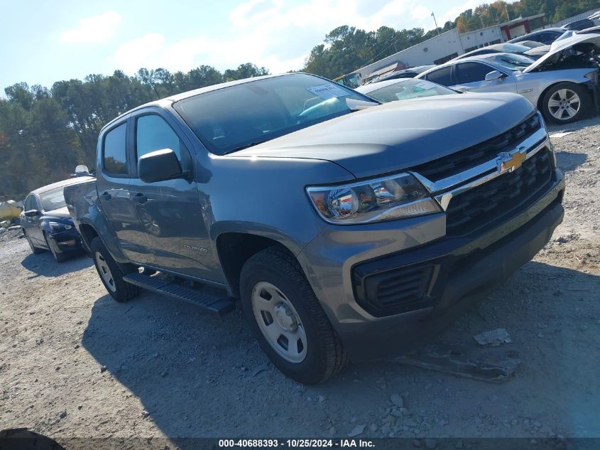 2021 Chevrolet Colorado 2Wd Short Box Wt VIN: 1GCGSBEN7M1283747 Lot: 40688393