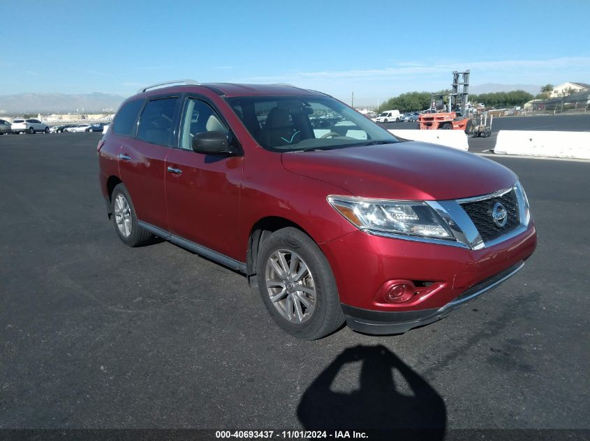 2013 Nissan Pathfinder Sv VIN: 5N1AR2MNXDC621225 Lot: 40693437