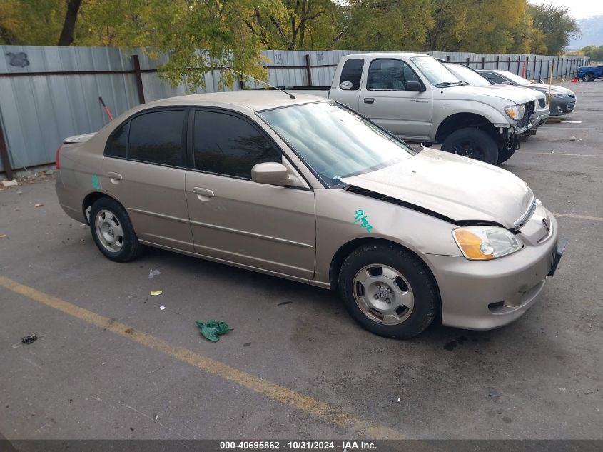 2003 Honda Civic Hybrid VIN: JHMES96623S011430 Lot: 40695862