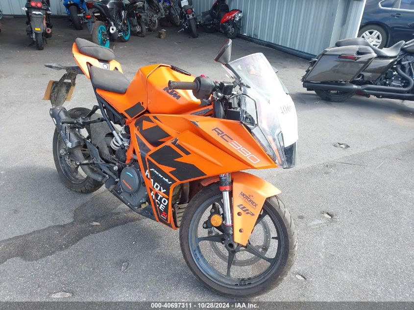 2023 Ktm 390 Rc VIN: MD2JYJ401PC230372 Lot: 40697311