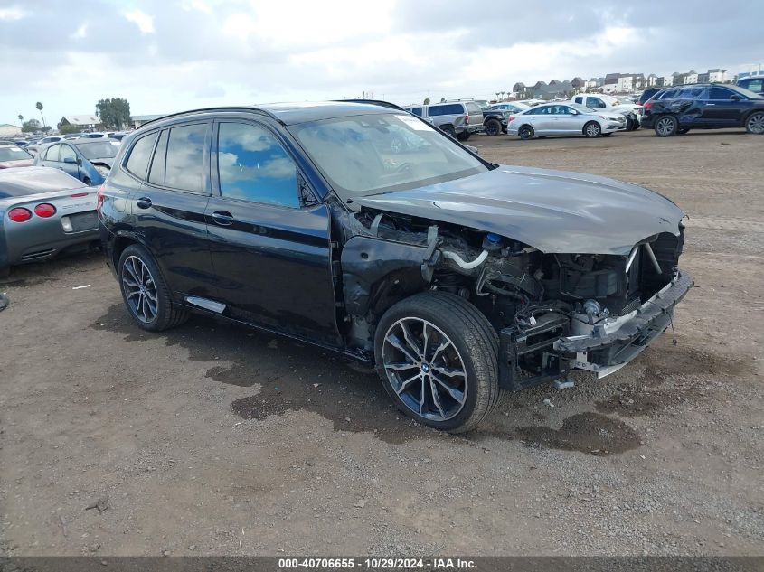 2021 BMW X3 Sdrive30I VIN: 5UXTY3C03M9H29079 Lot: 40706655