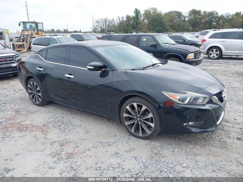 2016 Nissan Maxima 3.5 Sr VIN: 1N4AA6AP2GC397144 Lot: 40706712