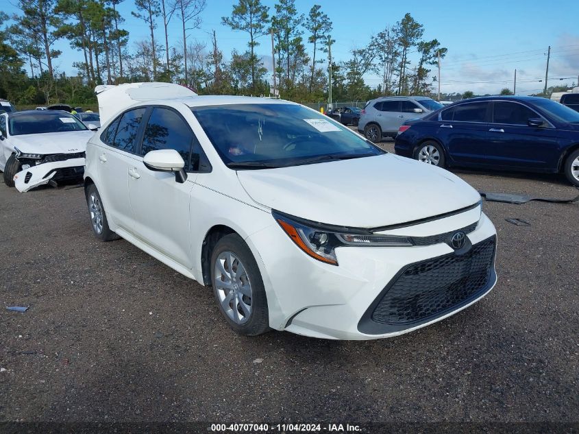 2020 Toyota Corolla Le VIN: JTDEPRAE7LJ004870 Lot: 40707040