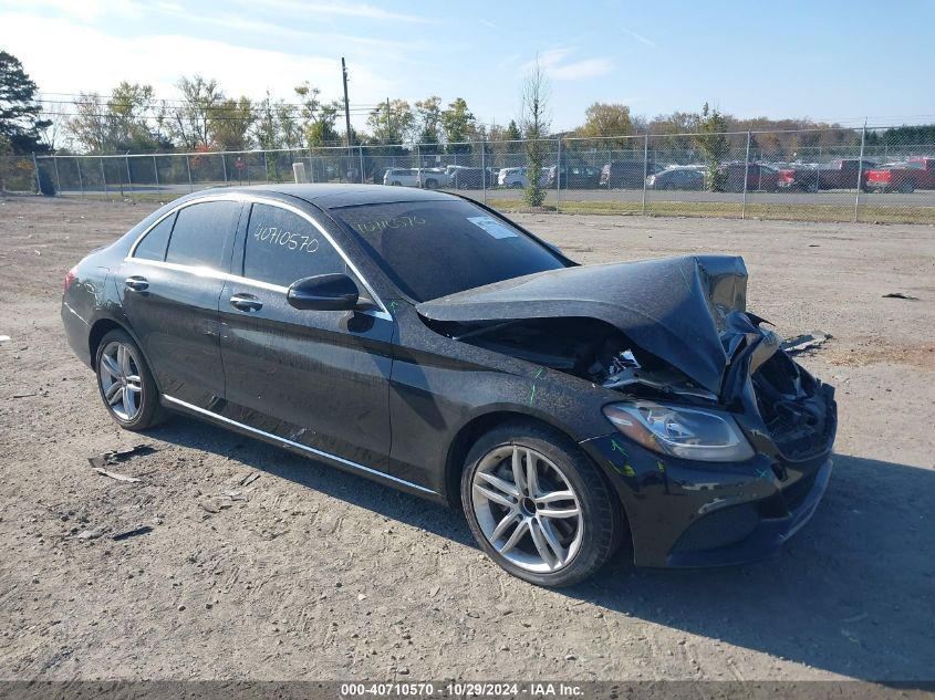 2017 Mercedes-Benz C 300 Luxury/Sport VIN: 55SWF4JB4HU212248 Lot: 40710570