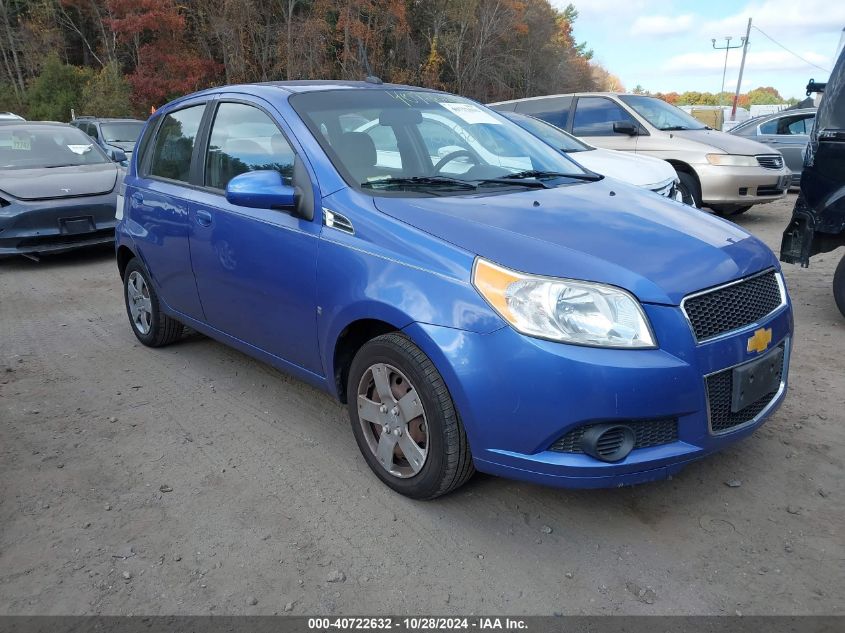 2009 Chevrolet Aveo Lt VIN: KL1TD66E89B317086 Lot: 40722632