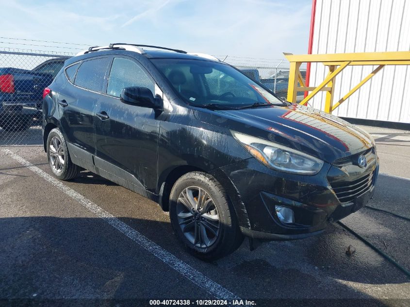 2014 Hyundai Tucson Se VIN: KM8JU3AG3EU910260 Lot: 40724338