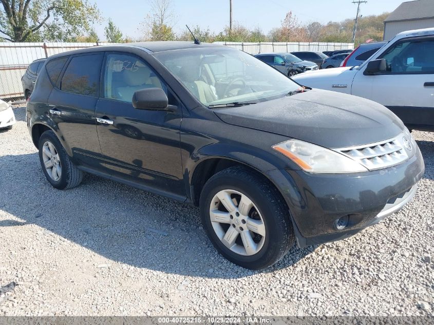 2006 Nissan Murano S VIN: JN8AZ08W56W518022 Lot: 40725215