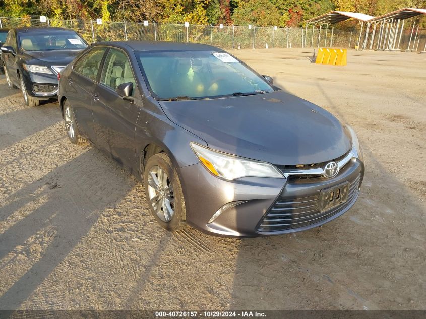 2016 Toyota Camry Le VIN: 4T4BF1FK3GR552943 Lot: 40726157