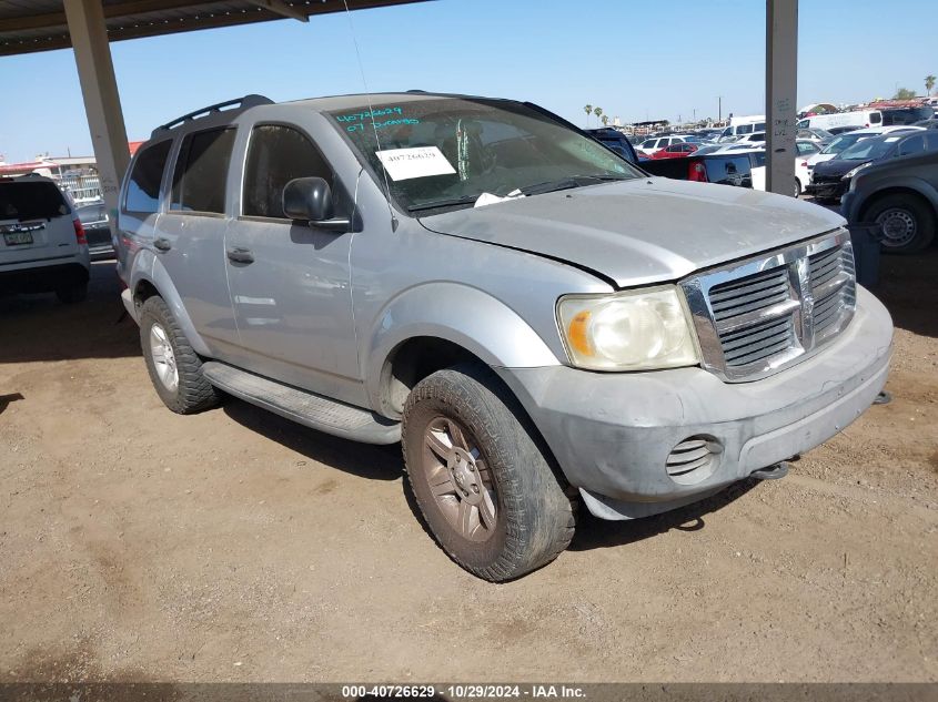 2007 Dodge Durango Sxt VIN: 1D8HB38P47F570494 Lot: 40726629