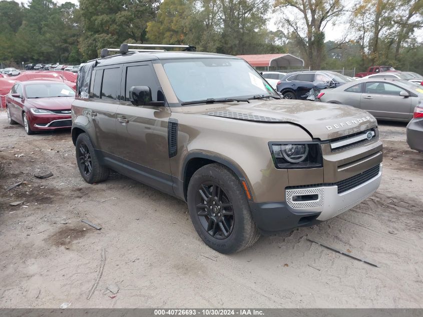 2022 Land Rover Defender 110 Se VIN: SALEPERU5N2063359 Lot: 40726693