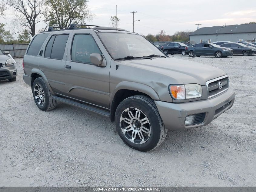 2003 Nissan Pathfinder Le VIN: JN8DR09Y23W834910 Lot: 40727841