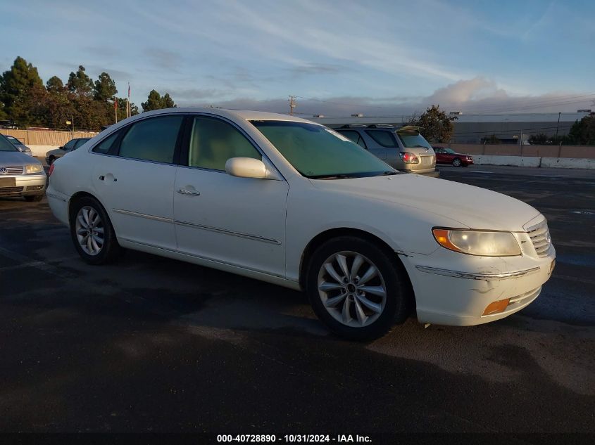 2006 Hyundai Azera Limited/Se VIN: KMHFC46F56A069124 Lot: 40728890