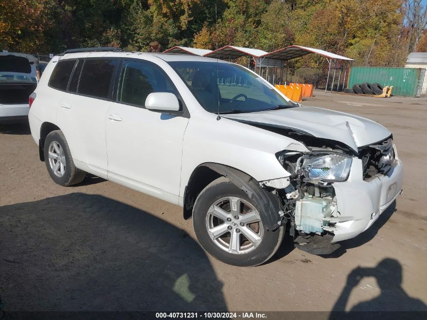 2010 Toyota Highlander Base V6 VIN: 5TDBK3EH6AS027561 Lot: 40731231