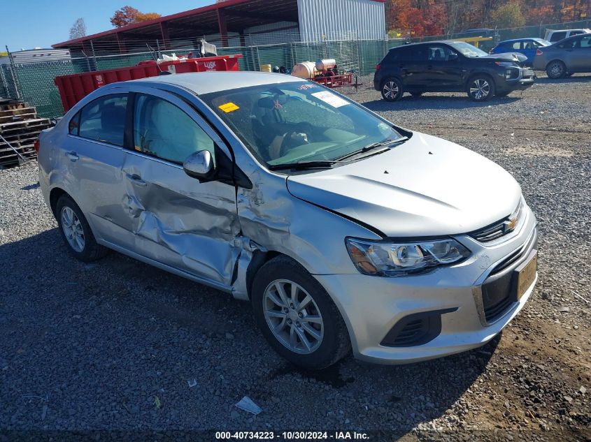 2020 Chevrolet Sonic Fwd Lt VIN: 1G1JD5SB1L4126409 Lot: 40734223