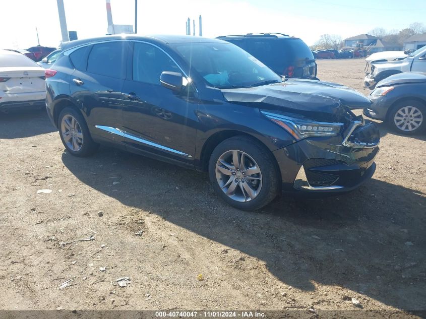 2021 Acura Rdx Advance Package/Pmc Edition VIN: 5J8TC2H76ML001614 Lot: 40740047