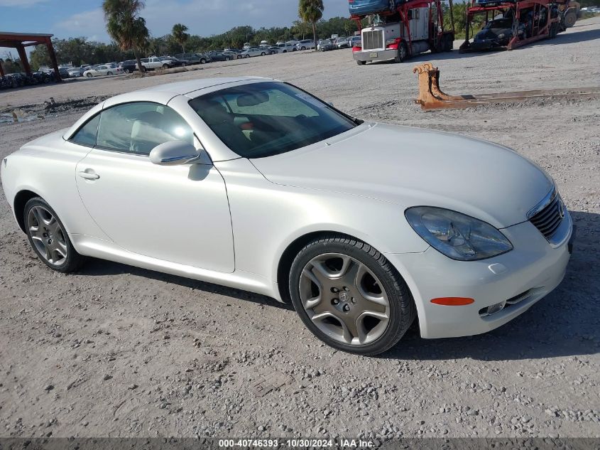 2006 Lexus Sc 430 VIN: JTHFN48Y869006211 Lot: 40746393