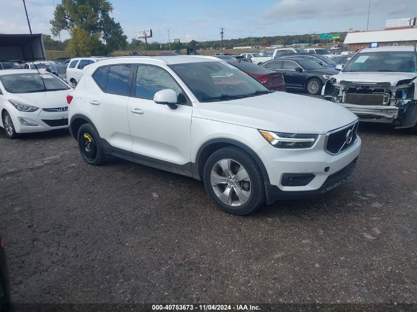 2021 Volvo Xc40 T5 Momentum VIN: YV4162UKXM2576955 Lot: 40753673