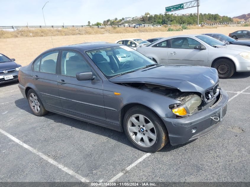 2002 BMW 325I VIN: WBAET37412NJ21100 Lot: 40754359