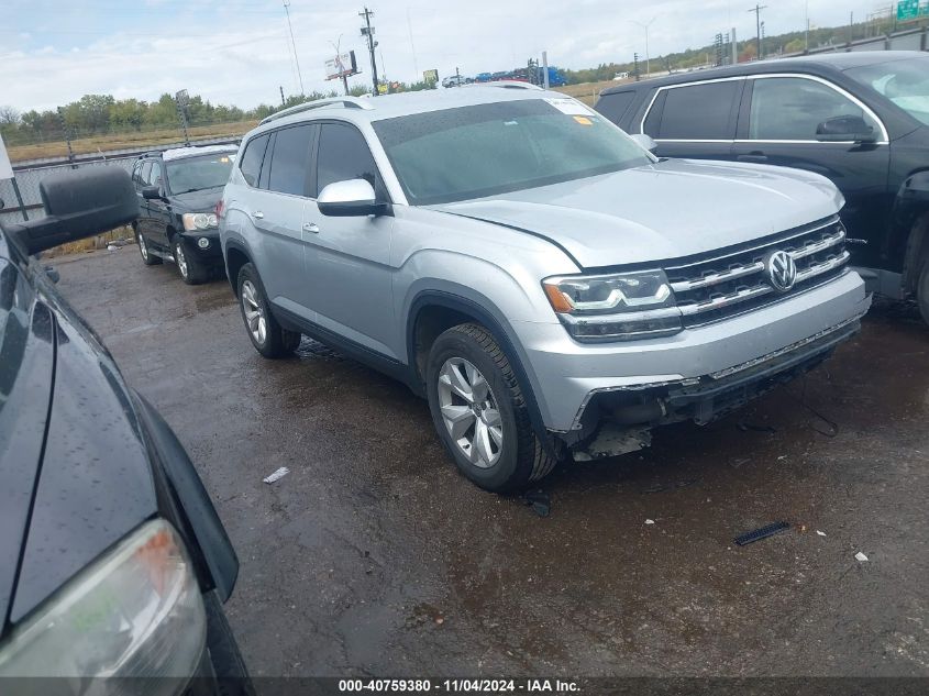 2018 Volkswagen Atlas 2.0T Se VIN: 1V2CP2CA1JC599630 Lot: 40759380