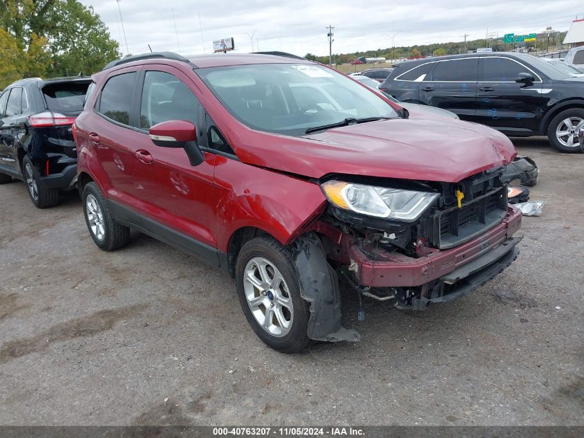 2021 Ford Ecosport Se VIN: MAJ3S2GE6MC424684 Lot: 40763207