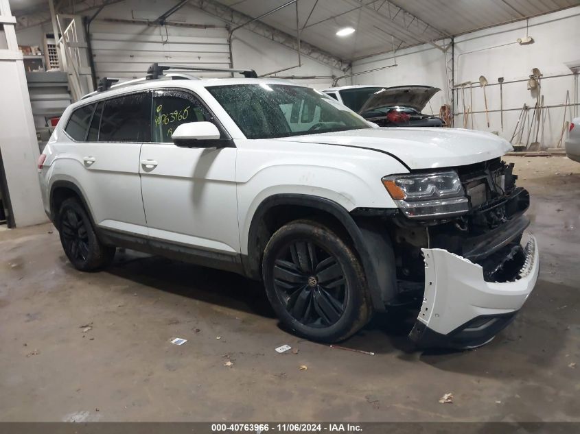 2019 Volkswagen Atlas 3.6L V6 Sel Premium VIN: 1V2NR2CA1KC558421 Lot: 40763966