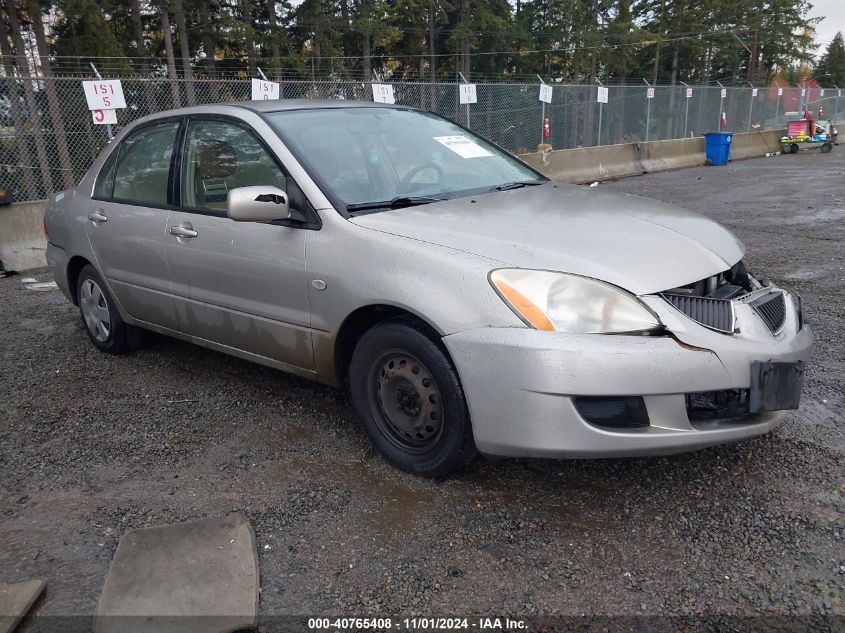 2004 Mitsubishi Lancer Es VIN: JA3AJ26E54U008981 Lot: 40765408