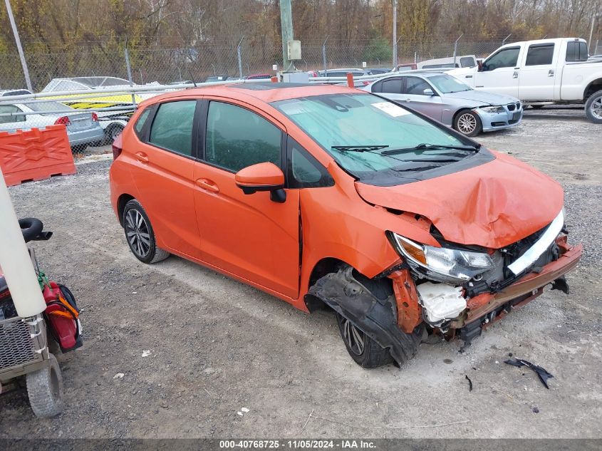 2018 Honda Fit Ex VIN: 3HGGK5H8XJM725654 Lot: 40768725