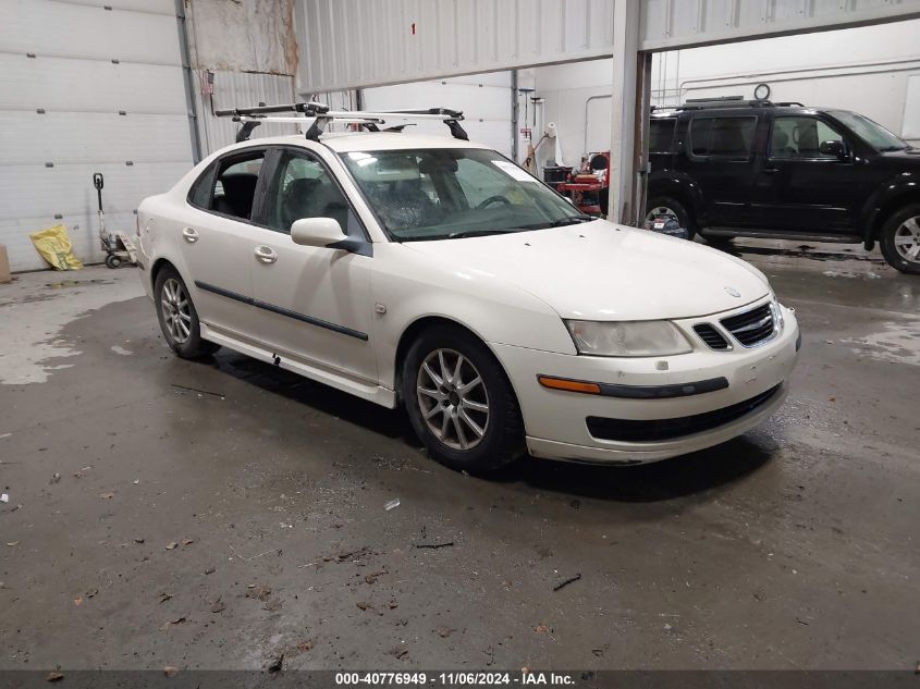 2006 Saab 9-3 2.0T VIN: YS3FD45Y861020500 Lot: 40776949