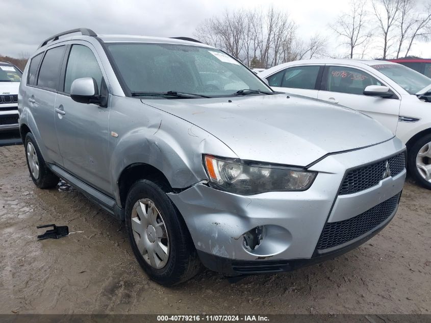 2011 Mitsubishi Outlander Es VIN: JA4AS2AW4BU007052 Lot: 40779216