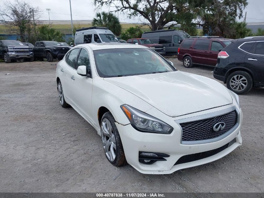 2018 Infiniti Q70 3.7X Luxe VIN: JN1BY1AR3JM220010 Lot: 40787838